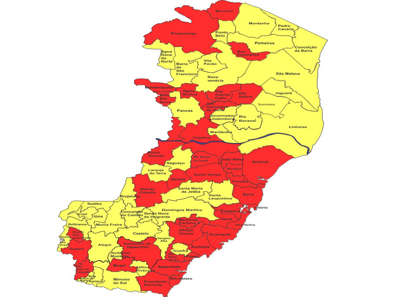 Novo Mapa De Risco Tem Munic Pios Capixabas Em Risco Alto Para O